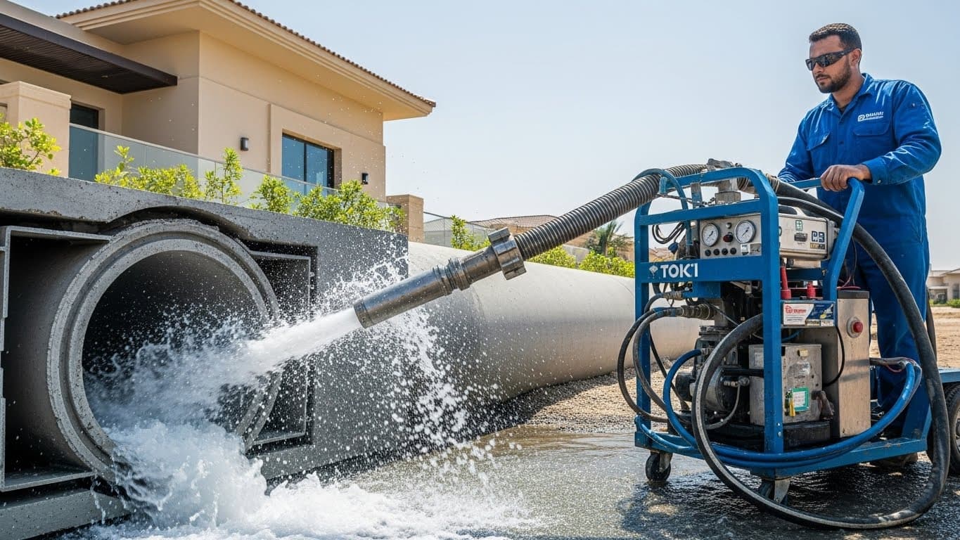 Hydro Jetting Services in Dubai – Powerful Solution for Stubborn Drain Blockages