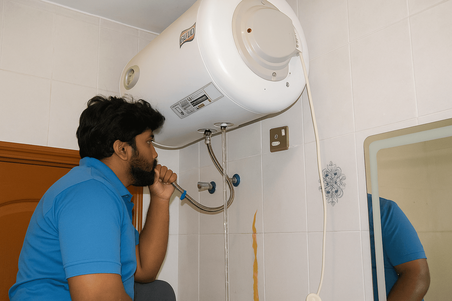 Same-Day Water Heater Service image by Drain Pro Dubai